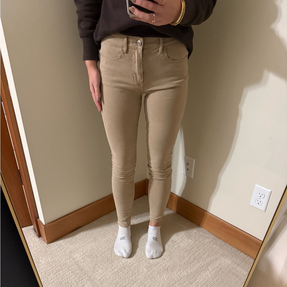 American Eagle Outfitters Beige Jeans